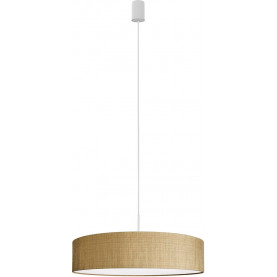Round Pendant Lamp with Shade Turda 65 Gold Nowodvorski 2