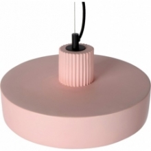 Stylowa Lampa wisząca betonowa Ophelia 35 różowa Lucide nad stół