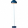 Stylowa Lampa podłogowa "grzybek" Siemon niebieska Lucide do sypialni i salonu
