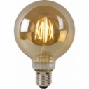 Modna Żarówka dekoracyjna LED G95 Filament E27/5W 550LM 2700K bursztynowa Lucide