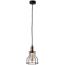 Workshop 15 black wire pendant lamp Nowodvorski