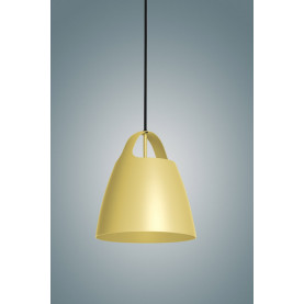 Metalowa Lampa wisząca designerska Belcanto 35 Dusky Citron LoftLight nad stół