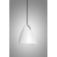Metalowa Lampa wisząca designerska Belcanto 35 Bright White LoftLight nad stół