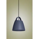 Metalowa Lampa wisząca designerska Belcanto 35 Blue Indigo LoftLight nad stół