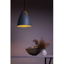 Metalowa Lampa wisząca designerska Belcanto 35 Blue Indigo LoftLight nad stół