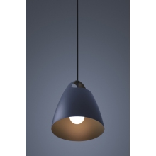 Metalowa Lampa wisząca designerska Belcanto 35 Blue Indigo LoftLight nad stół