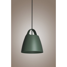 Metalowa Lampa wisząca designerska Belcanto 28 Hedge Green LoftLight nad stół