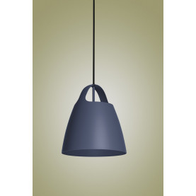 Metalowa Lampa wisząca designerska Belcanto 28 Blue Indigo LoftLight nad stół