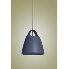 Metalowa Lampa wisząca designerska Belcanto 28 Blue Indigo LoftLight nad stół