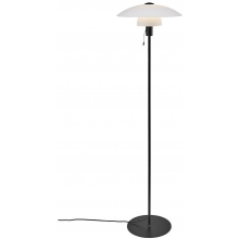 Lampa podłogowa do salonu | Lampa podłogowa nowoczesna Verona biały opal Nordlux