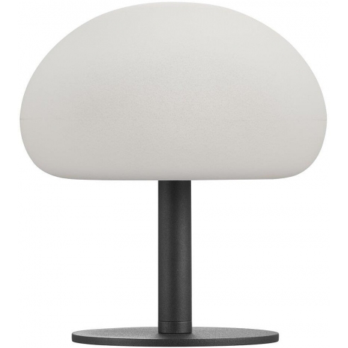 Lampy ogrodowe i zewnętrzne | Lampa ogrodowa stołowa Sponge 20 czarno-biała Nordlux