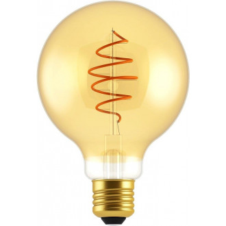 Deco Spiral Globe E27 bulb 50w gold Nordlux