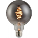 Deco Spiral Globe E27 bulb 28W smoke Nordlux