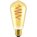 Deco Spiral Edison E27 bulb 50w gold Nordlux