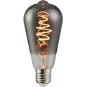 Deco Spiral Edison E27 bulb 28W smoke Nordlux