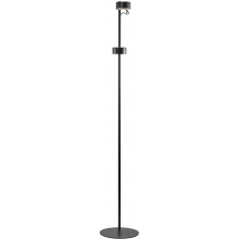 Lampa podłogowa do salonu | Lampa podłogowa podwójna Clyde LED czarna Nordlux