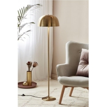 Lampa podłogowa do salonu | Lampa podłogowa art deco Cera mosiężna Nordlux