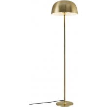 Lampa podłogowa do salonu | Lampa podłogowa art deco Cera mosiężna Nordlux