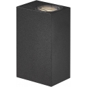 Asbol Kubi LED black outdoor wall lamp norldux