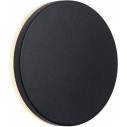 Artego Round LED black outdoor lamp Nordlux