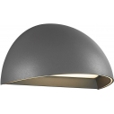 Lampy ogrodowe i zewnętrzne | Kinkiet zewnętrzny Arcus Smart LED szary Nordlux | Kinkiety ogrodowe