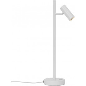 Lampa biurkowa ze ściemniaczem Omari LED biała Nordlux