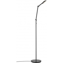 Lampa podłogowa do salonu | Lampa podłogowa nowoczesna Bend LED czarna Nordlux