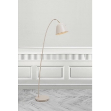 Lampa podłogowa do salonu | Lampa podłogowa Fleur beżowa Nordlux