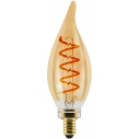 Decospiral E14 bulb candle-tIP gold Nordlux