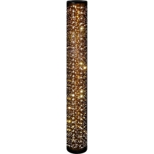 Lampa podłogowa do salonu | Lampa podłogowa dekoracyjna Taco LED czarny/złoty Reality