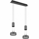 Lampa wisząca nowoczesna Franklin II LED antracyt Trio