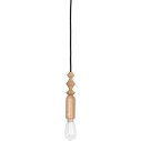 Loft Tammi wooden pendant lamp Kolorowe Kable