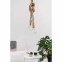 Lampa wiszące żarówki na sznurze Loft Eco Line B Kolorowe kable