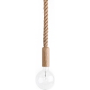 Loft Ari white "bulb" pendant lamp Kolorowe Kable