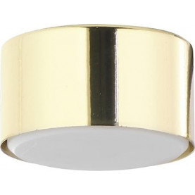 Dallas 8 LED black&gold glamour ceiling lamp TK Lighting