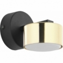 Dallas LED black&gold glamour wall lamp TK Lighting