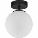 Plafon szklana kula Celeste 16 biało-czarny TK Lighting