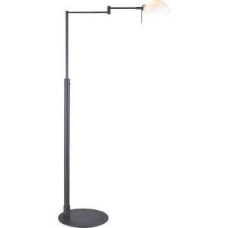 Lampa podłogowa retro Kjbenhavn czarna HaloDesign | Lampa podłogowa do salonu