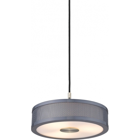 Lampa wisząca designerska Frame 24 szara HaloDesign | Lampy wiszące do salonu, kuchni i sypialni