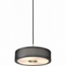 Lampa wisząca designerska Frame 24 czarna HaloDesign | Lampy wiszące do salonu, kuchni i sypialni