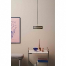 Lampa wisząca designerska Frame 24 czarna HaloDesign | Lampy wiszące do salonu, kuchni i sypialni