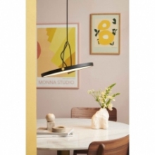 Lampa wisząca designerska Pivot LED 40 czarna HaloDesign | Lampy wiszące do salonu, kuchni i sypialni