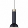 Lampa wisząca designerska Torch 8 czarna HaloDesign | Lampy wiszące do salonu, kuchni i sypialni