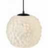 Lampa wisząca szklana kula dekoracyjna Grape 25cm opal HaloDesign | Lampy wiszące do salonu, kuchni i sypialni