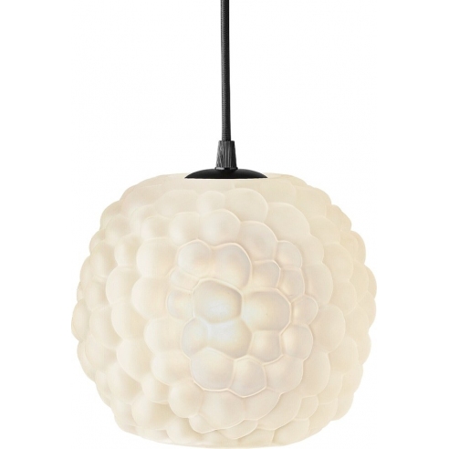 Lampa wisząca szklana kula dekoracyjna Grape 20cm opal HaloDesign | Lampy wiszące do salonu, kuchni i sypialni
