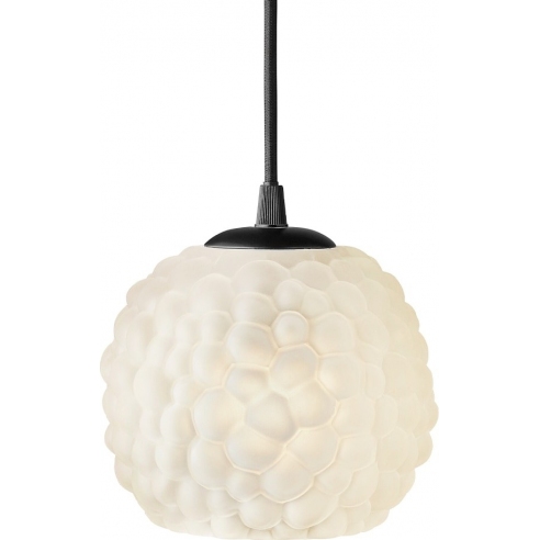 Lampa wisząca szklana kula dekoracyjna Grape 15cm opal HaloDesign | Lampy wiszące do salonu, kuchni i sypialni