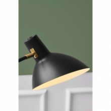Lampa na biurko Metropole Deluxe czarna HaloDesign | Lampa na biurko do pracy i czytania