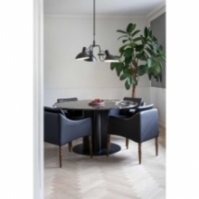 Lampa wisząca designerska Metropole 73cm czarna HaloDesign | Lampy wiszące do salonu, kuchni i sypialni