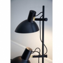Lampa podłogowa 2 punktowa Metropole czarna HaloDesign | Lampa podłogowa do salonu