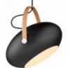 Lampa wisząca skandynawska D.C 40cm czarna HaloDesign | Lampy wiszące do salonu, kuchni i sypialni